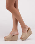 Bounty-S Wedge Platform Heels