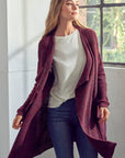 CHUNKY SWEATER KNIT CARDIGAN