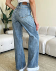 Judy Blue Full Size High Waist Straight Jeans