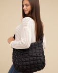 Puff Quilted Crossbody Shoulder Bag