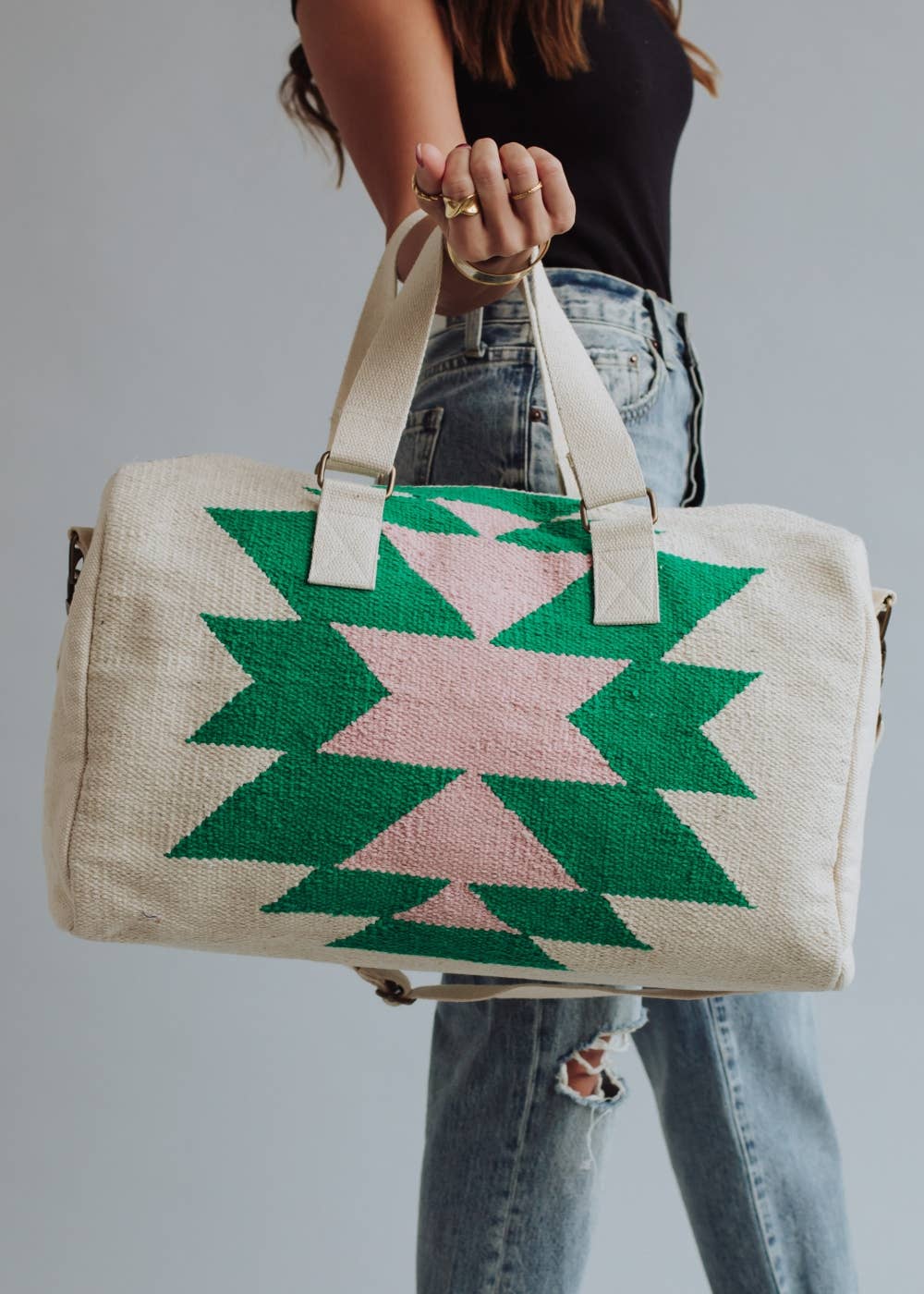 Prairie Bloom Weekender Duffel