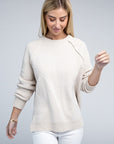 Raglan Chenille Sweater