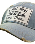 I Just Want To Be A Stay At Home Dog Trucker Hat