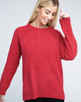 Raglan Chenille Sweater