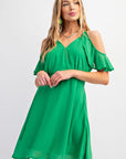 Flutter Sleeve Dress