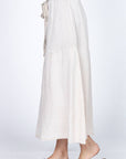 Linen Maxi Skirt