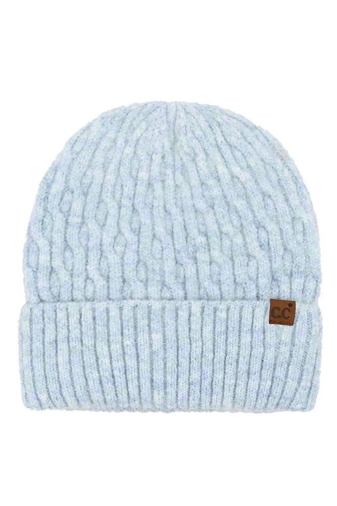 Chain Link Cable Cuff Beanie | Cozy Winter Hat 🤎❄️