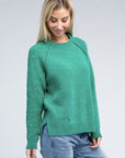 Raglan Chenille Sweater