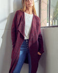 CHUNKY SWEATER KNIT CARDIGAN