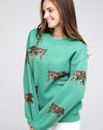 Tiger Pattern Sweater