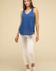 V Neck Sleeveless Cami Top