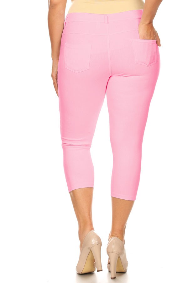 Capri- Stretch Pull-On Jeggings 👖 Curvy