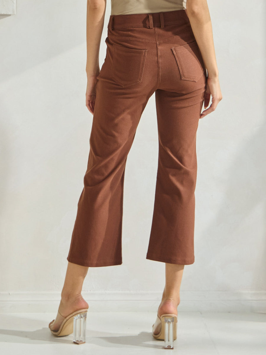 Everyday Ease Cropped Pants