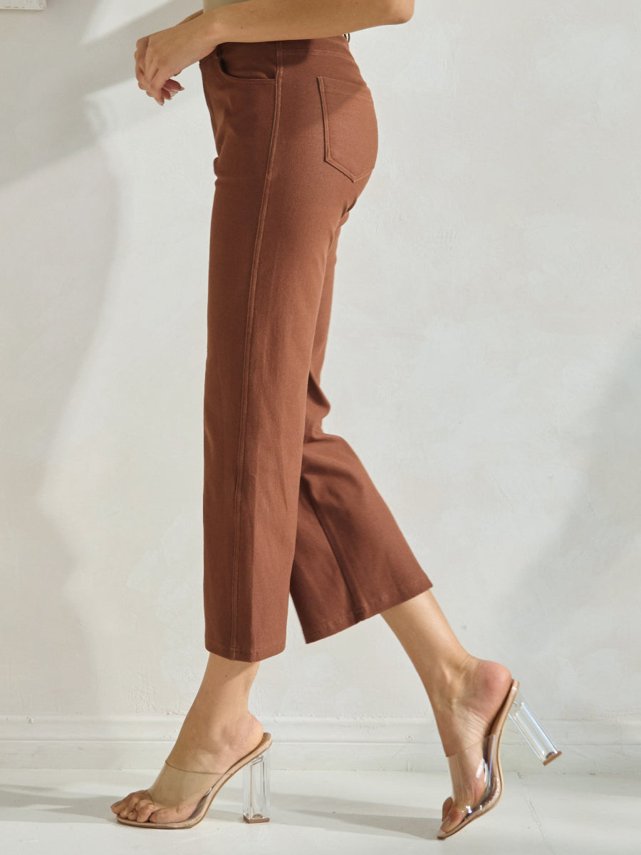 Everyday Ease Cropped Pants