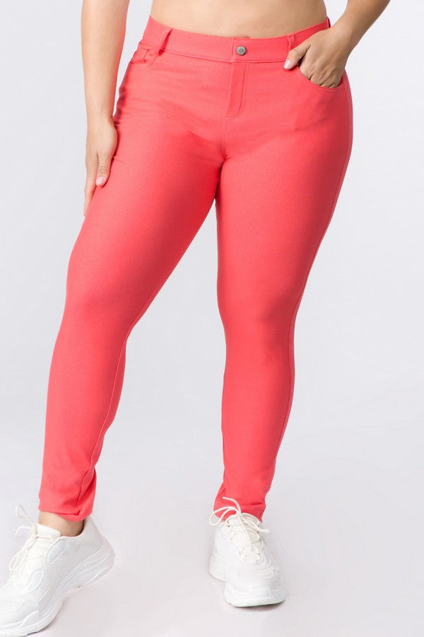 Everyday Stretch Pull-On Jeggings 👖 Curvy