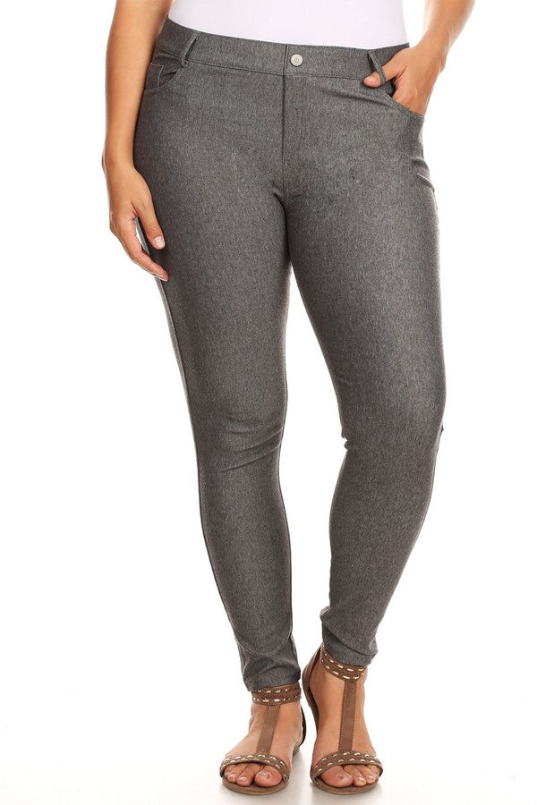 Everyday Stretch Pull-On Jeggings 👖 Curvy