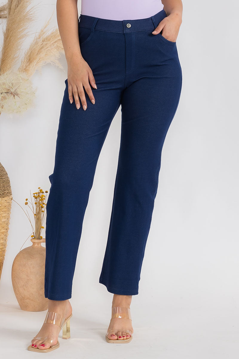 Everyday Comfort Pull-On Straight Leg Pants ✨ Curvy