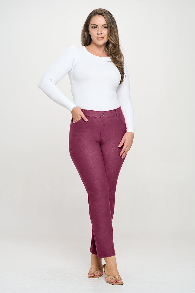 Everyday Comfort Pull-On Straight Leg Pants ✨ Curvy