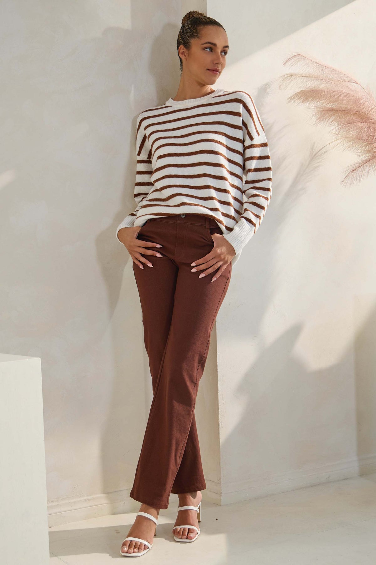 Everyday Ease Pull-On Straight Leg Pants