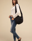 Puff Quilted Crossbody Shoulder Bag