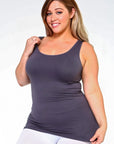 Womens Seamless Tank Top - PLUS SIZE