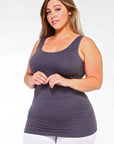 Womens Seamless Tank Top - PLUS SIZE