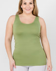 Womens Seamless Tank Top - PLUS SIZE