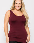 Womens Seamless Tank Top - PLUS SIZE