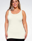 Womens Seamless Tank Top - PLUS SIZE