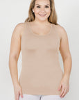 Womens Seamless Tank Top - PLUS SIZE