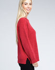 Raglan Chenille Sweater