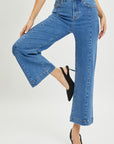 High Rise Wide Leg Jeans