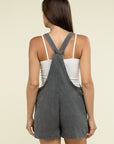 Washed Knot Strap Romper