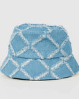 Diamond Print Bucket Hat