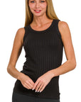 Soft Ribbed Tank (b)