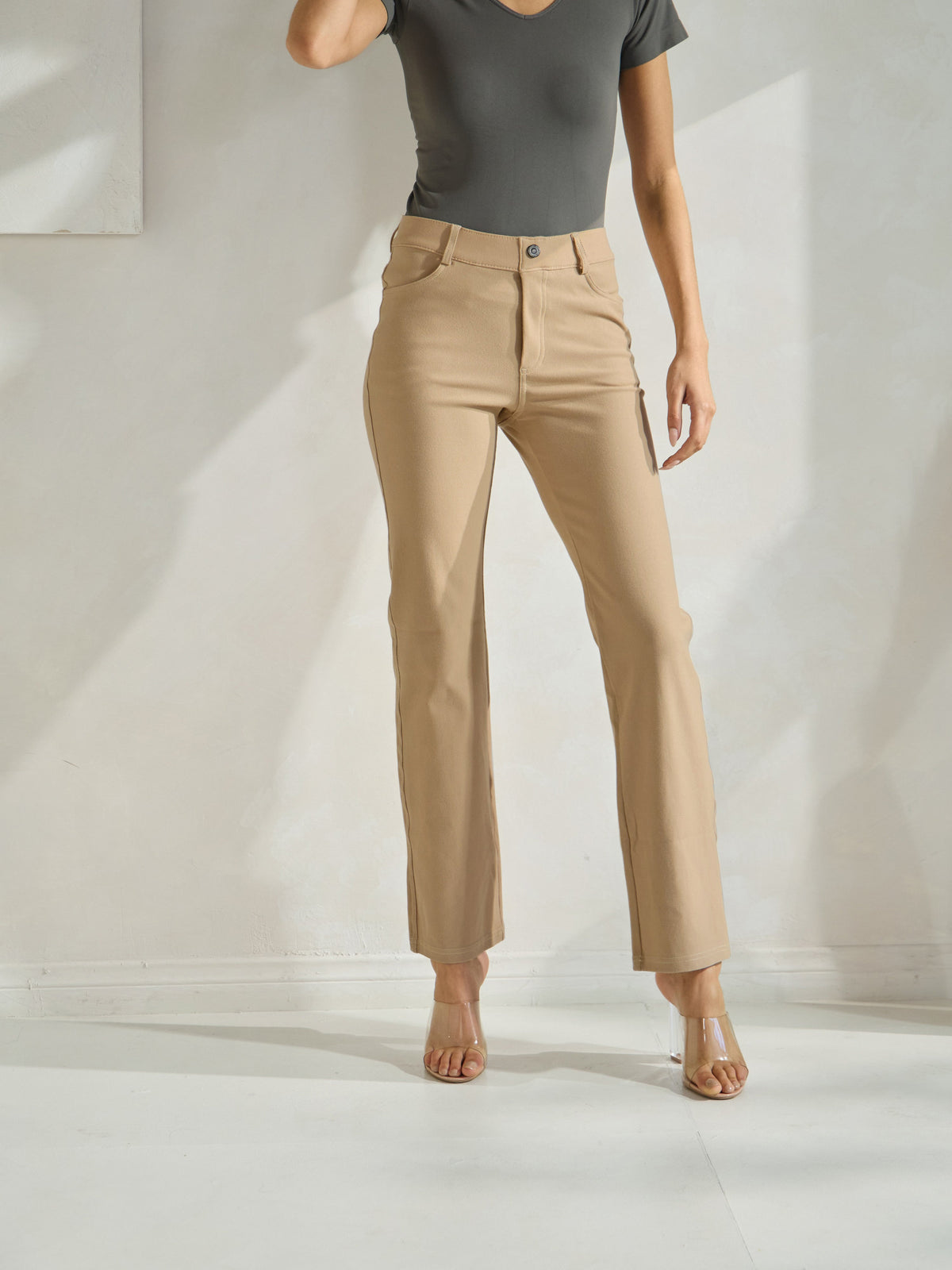 Everyday Ease Pull-On Straight Leg Pants