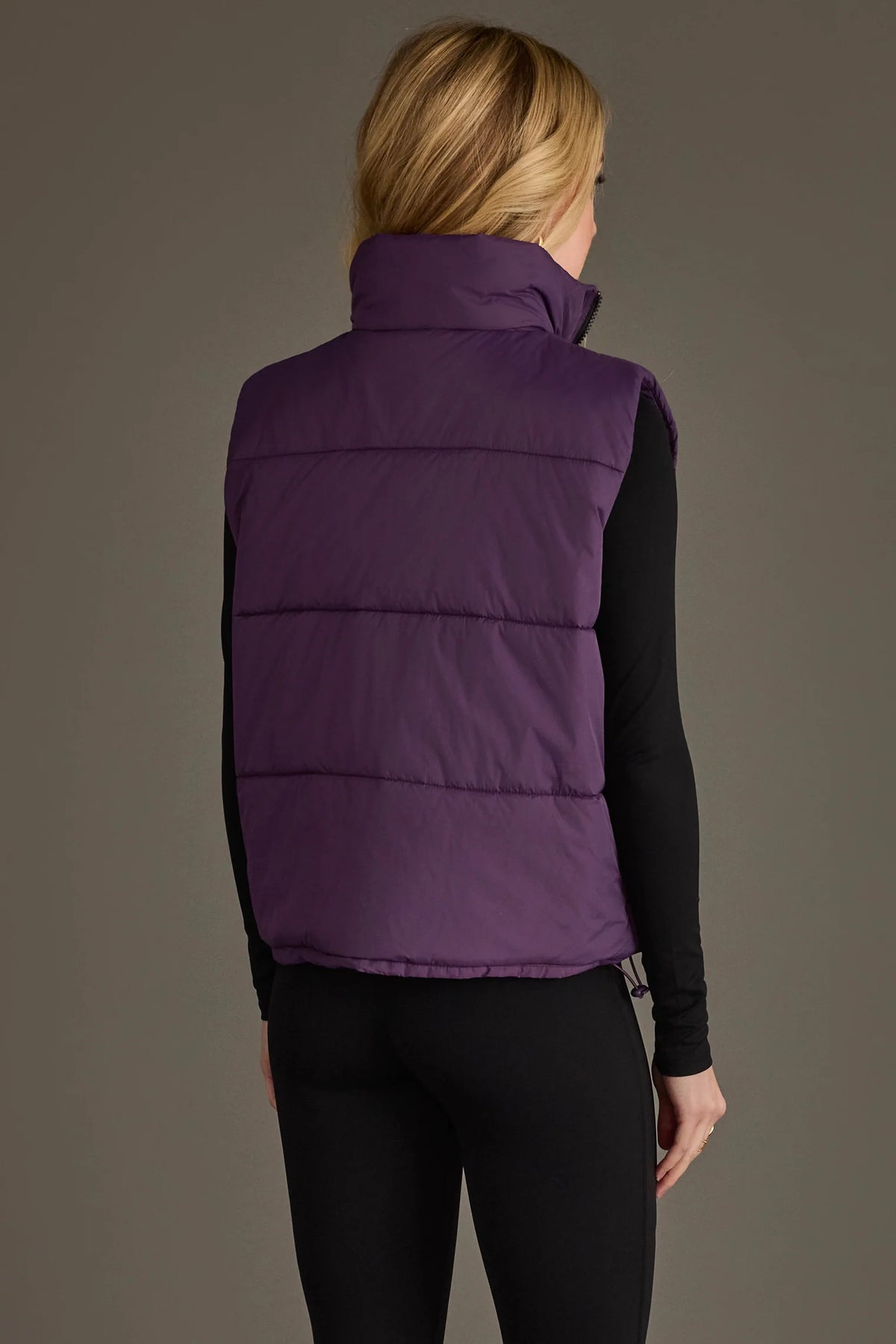 💜 Pretty in Purple Puffer Vest