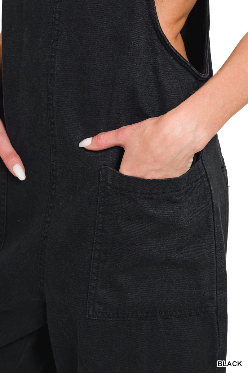 Knot Tie Overalls