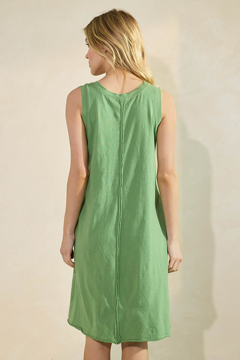 Easy Breeze Sleeveless Cotton Midi Dress