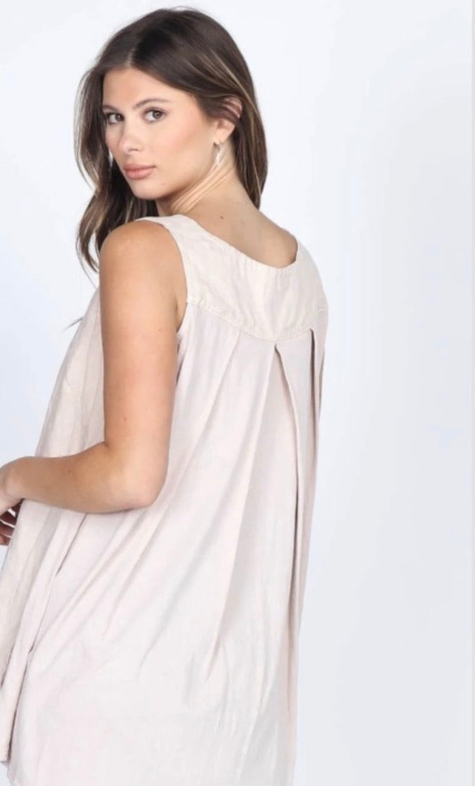 Linen Tunic Tan