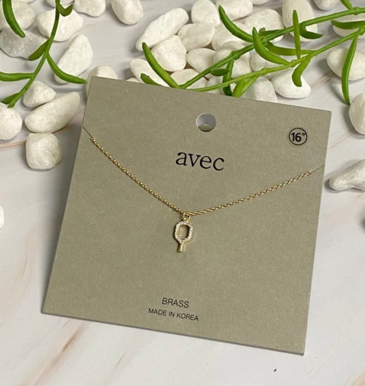 Pave The Way Pickleball Necklace
