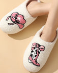 Plush Cozy Slippers-Cowgirl