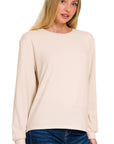 Soft Melange Hacci Tee