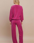 Corduroy Lounge Pants (pink)