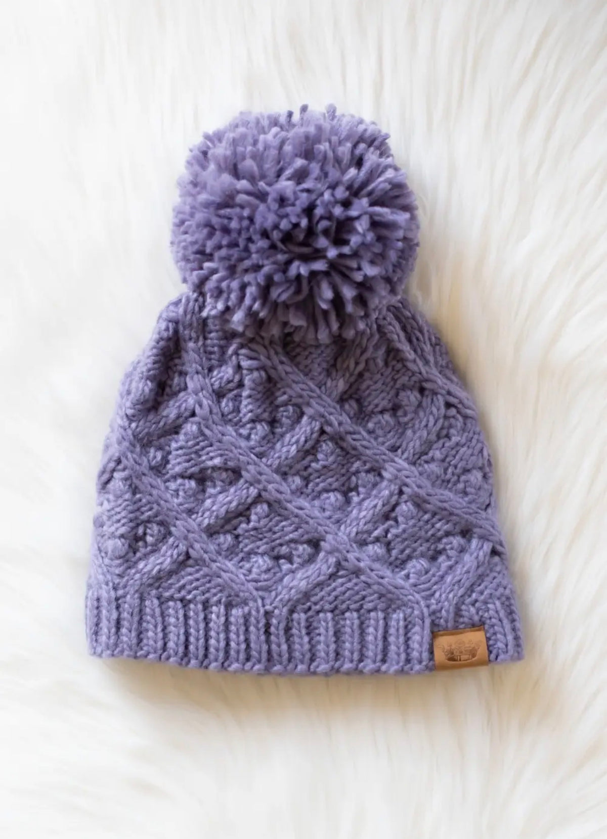 Cozy Cream Knit Pom Beanie 🤍