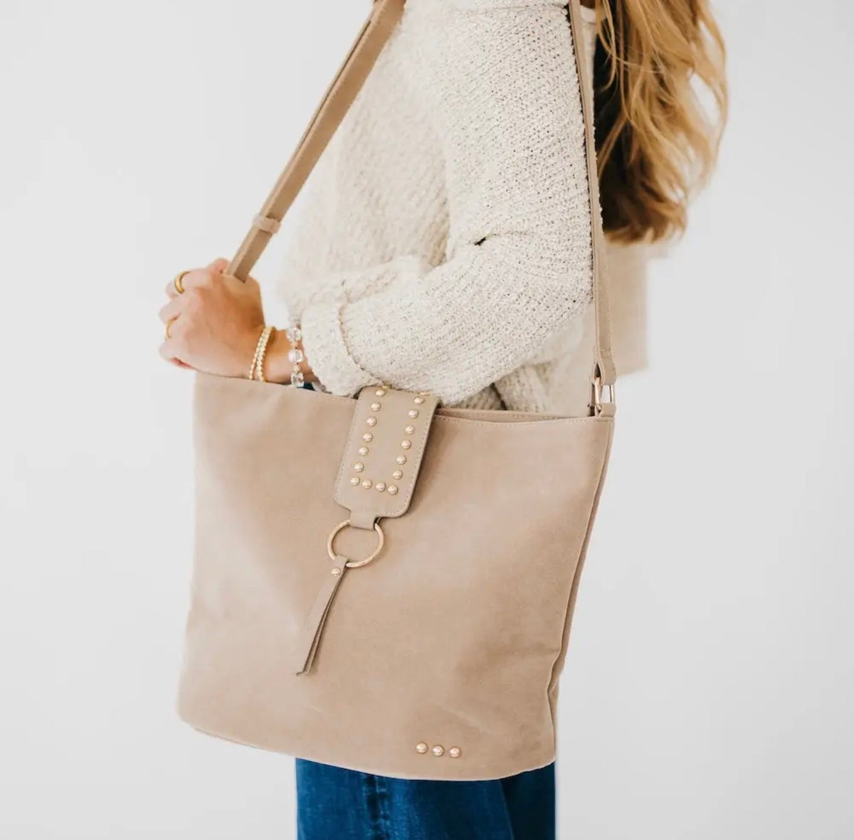Rosemary Suede Bucket Bag 🤎