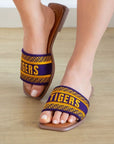 Bobbie sandals Embroidered Tigers