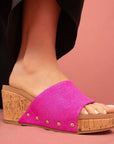 Blair Wedge With Cork Effect Platform