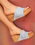 Blair Wedge With Cork Effect Platform