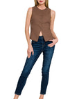 Linen Vest